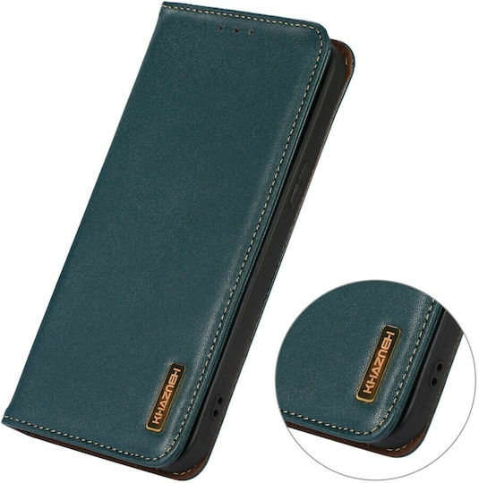 Khazneh Book Leather Green (OnePlus 15R)