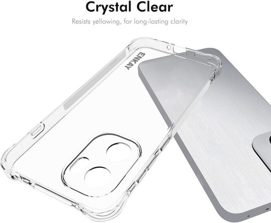 Enkay Hat-prince Umschlag Rückseite Silikon Transparent (OnePlus 15R)