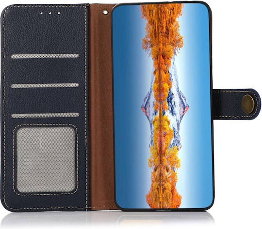 Khazneh Brieftasche Leder Blau (OnePlus 15R)