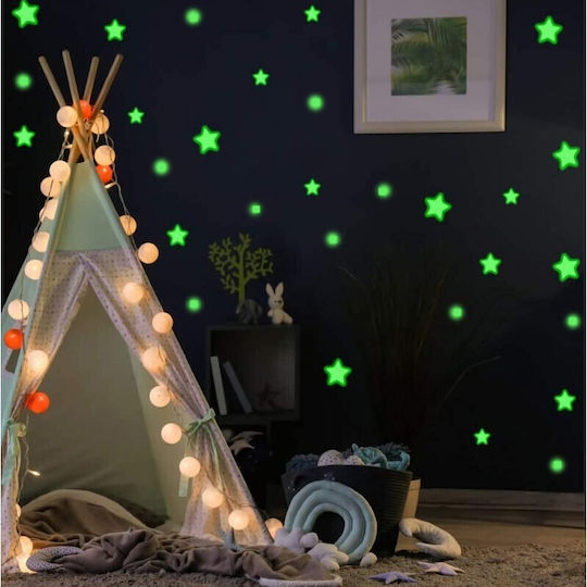 Autocolant Decorativ pentru Copii Perete 1buc 75buc