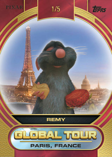 Topps Pixar Златно PC Тесте