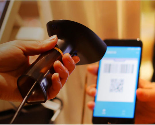 SunMi Handheld Scanner with 2D and QR Barcode Reading Capability