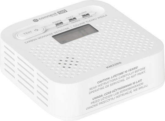 Kruger & Matz Autonomous Carbon Monoxide Detector