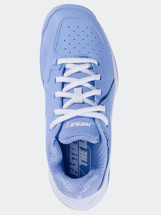 Propulse 3 All Court Kids Sports Shoes Tennis with Laces Blue