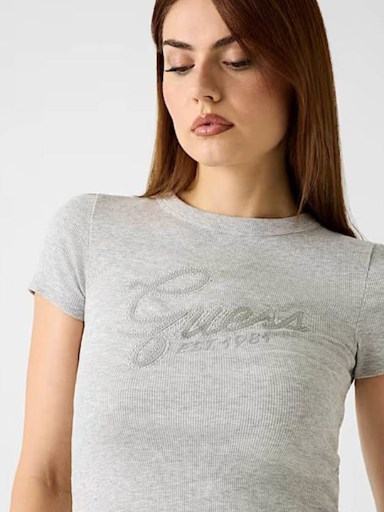 Women's T-shirt Gray W6RI22KA0H1 LMGY