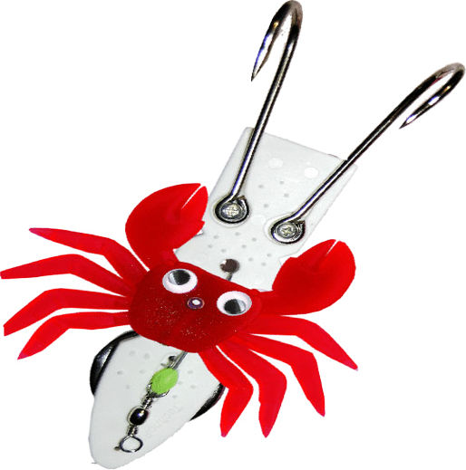 Technofish Large Τεχνητό Δόλωμα Χταποδιέρα Φωσφοριζέ No4 Φωσφορούχο-κόκκινο