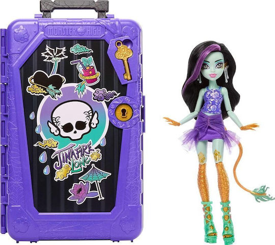 Mattel Skulltimate Secrets 7 Кейс Jinafire Кукла Monster High за 4+ Години