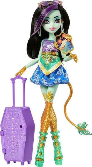 Mattel Skulltimate Secrets 7 Кейс Jinafire Кукла Monster High за 4+ Години