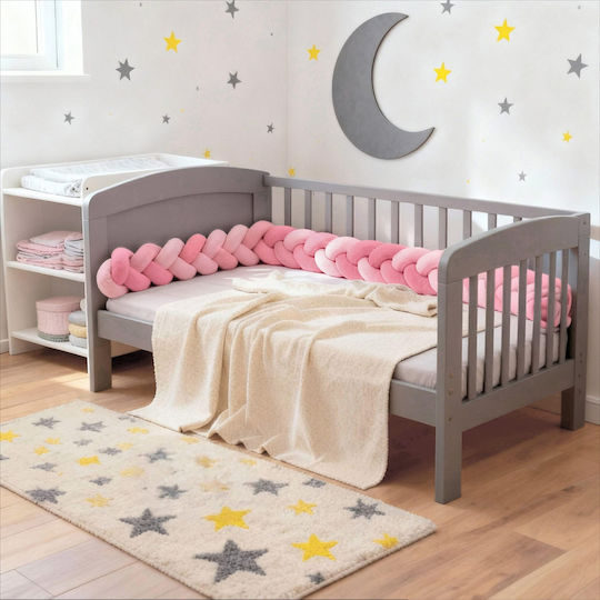 Amek Toys Πάντα Πλεξούδα Εσωτερική Light Pink 12x200cm