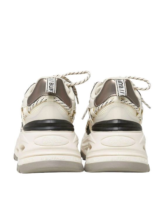 Sneakers Cream / Silver / Pewter