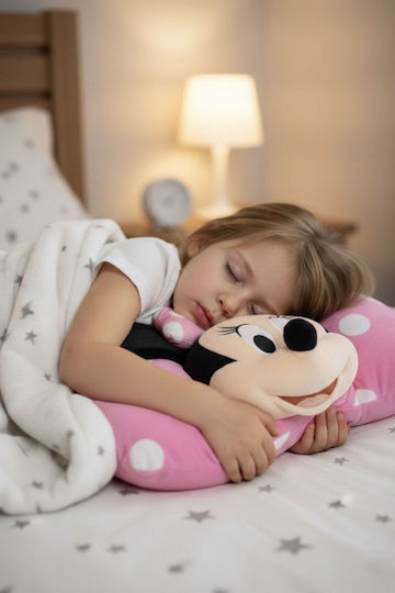 Disney Детска Декоративна Възглавница Minnie Розова 40x45см
