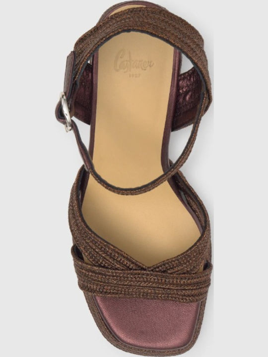 Leder Sandalen Braun