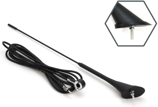 Antena Auto Universală 40cm Radio Ant07