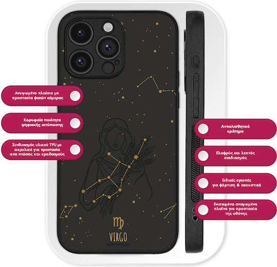 Sonique Zodiac Series Samsung Galaxy M33 5g Virgo Case