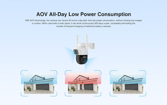 Vstarcam BG622DR IP Surveillance Camera 4G Full HD 1080p Waterproof Battery Powered with Two-Way Communication and Lens 4mm
