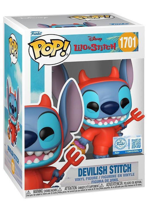 Funko Pop! Movies: Lilo & Stitch - Devilish Stich 1701 Special Edition