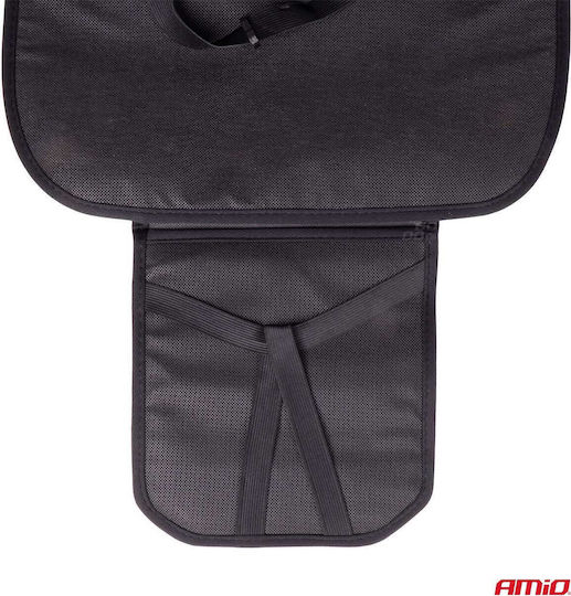 Husă Scaun Auto Bile De Masaj Suport Lombar Tetieră Dimensiuni 131 X 46 Cm Culoare Neagră