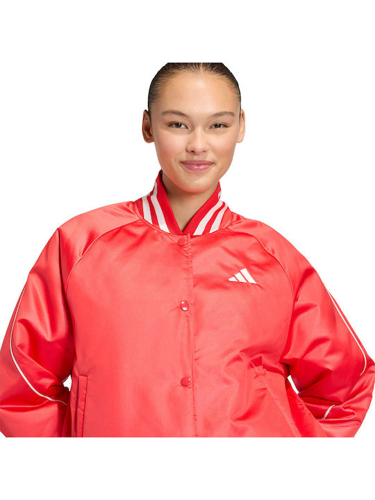 Damen Bomberjacke Red