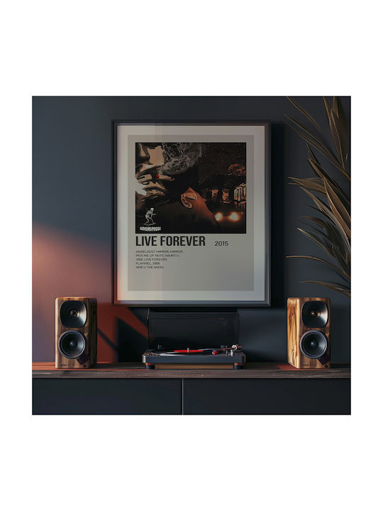 Music Poster Live Forever Lil Peep Ms496 30cm X 40cm
