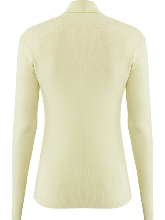 Women's Blouse Long Sleeve Light Lime