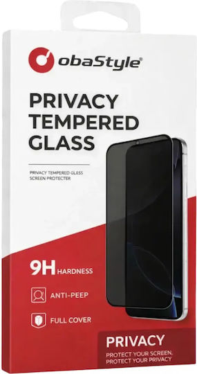 3D Privacy Tempered Glass Μαύρο (Galaxy A26)