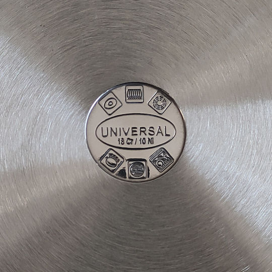 Cryspo Trio Universal Βαθιά Ανοξείδωτη Κατσαρόλα 3.7lt / 26cm