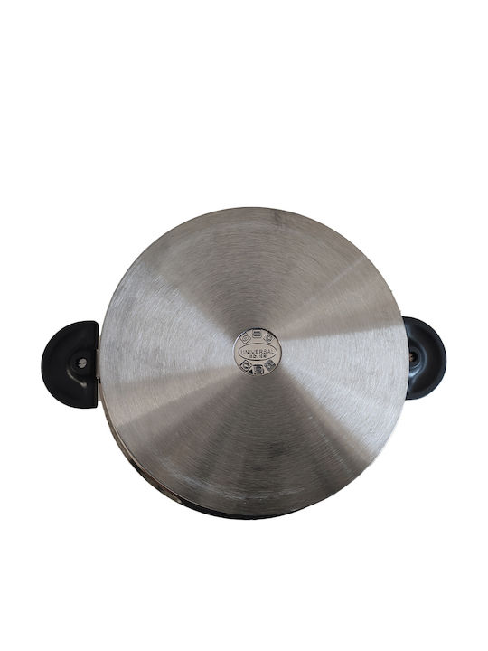 Cryspo Trio Βαθιά Ανοξείδωτη Κατσαρόλα 8.5lt / 26cm