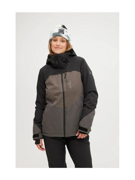 O'Neill 1500057-49010 Γυναικείο Μπουφάν για Σκι & Snowboard Πολύχρωμο