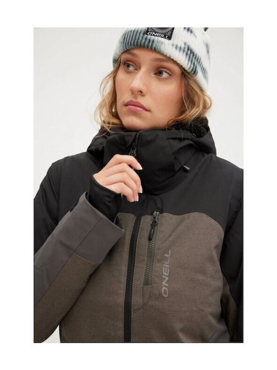 O'Neill 1500057-49010 Γυναικείο Μπουφάν για Σκι & Snowboard Πολύχρωμο