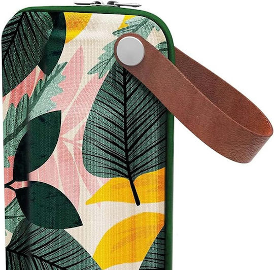 Quokka Autumn Leaves Insulated Bottle Case Multicolour