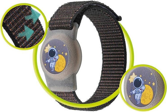 Mobile Origin Strap Θήκη για AirTag σε Μαύρο χρώμα