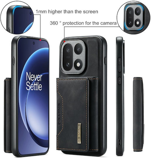 Dg.ming M2 Series Σκληρή Θήκη Μαγνητικό Πορτοφόλι Black Oneplus 15 5g
