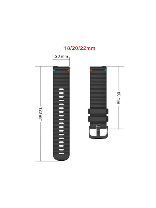 Strap Silicone Burgundy (Honor Watch GS 4)