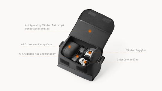 Antigravity Black Transport Bag for Drone 28x21x17cm
