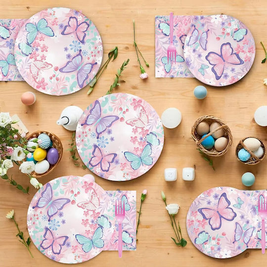 503243 Set Kids Party Butterflies