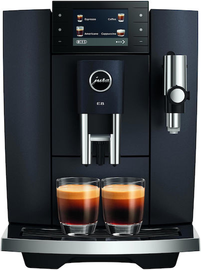 Jura E8 Cosmic Automatic Espresso Machine 1450W Pressure 15bar for Cappuccino with Grinder Black