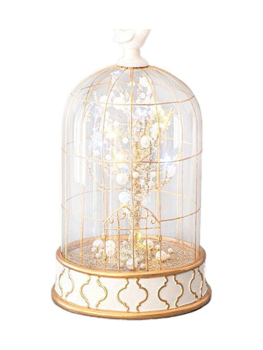 Christmas Illuminated Decorative Jar 14.6x24cm