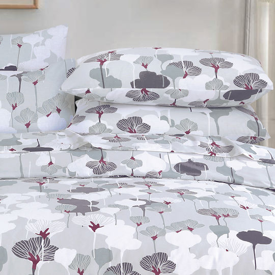 Casa Colori Σετ με Φάσα Floral 50x70cm CCSM5070E-FOREST MIST Casa Colori Σετ με Φάσα Floral 50x70cm CCSM5070E-FOREST MIST