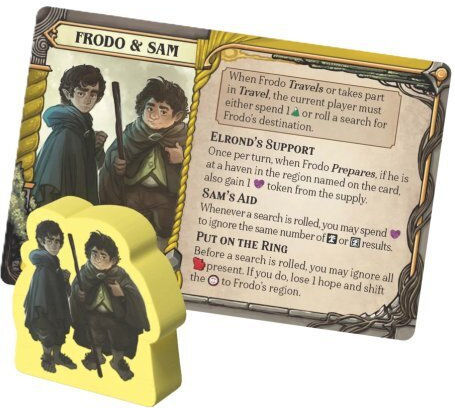 Board Game The Lord of the Rings: Fate of the Fellowship for 1-5 Players 14+ Years Old (EN) Z-Man Games