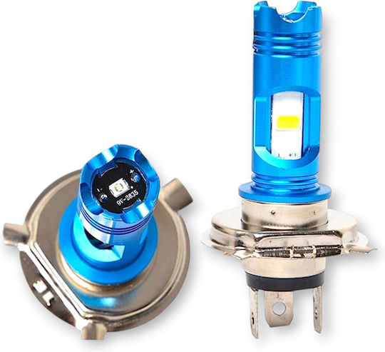 Roc Lamps Motorcycle H4 LED 6000K Cold White 9-30V 16W 1pcs