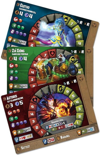 Board Game Small Epic Dungeons: Tales for 1-4 Players 14+ Years Old GXP-852169 (PL) Galakta