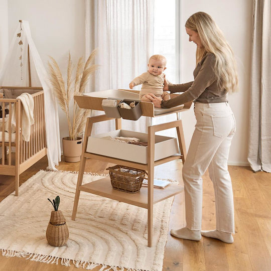 Leander Linea Τραπέζι Αλλαγής Oak
