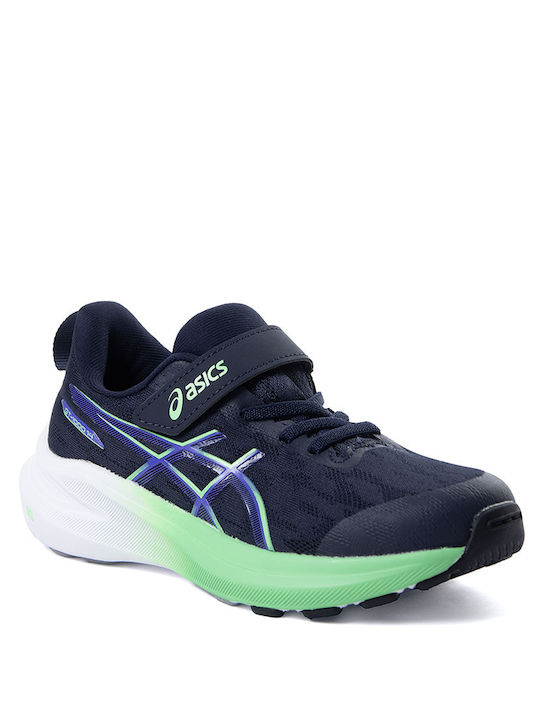 Gt-1000 Kids Sports Shoes Running with Hoop & Loop Closure Navy Blue