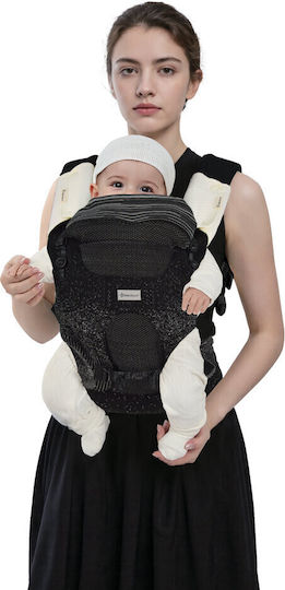 Bebe Stars Classic Carrier Heart Volcano Black