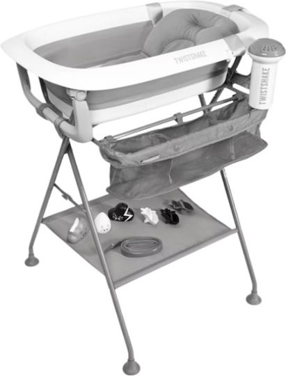 Twistshake Baby Bath with Stand Gray