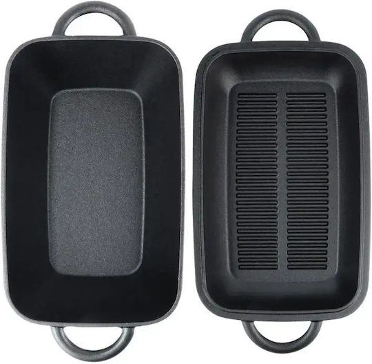 Vilde Dutch Oven Rectangular Cast Iron 3.5lt 1pcs