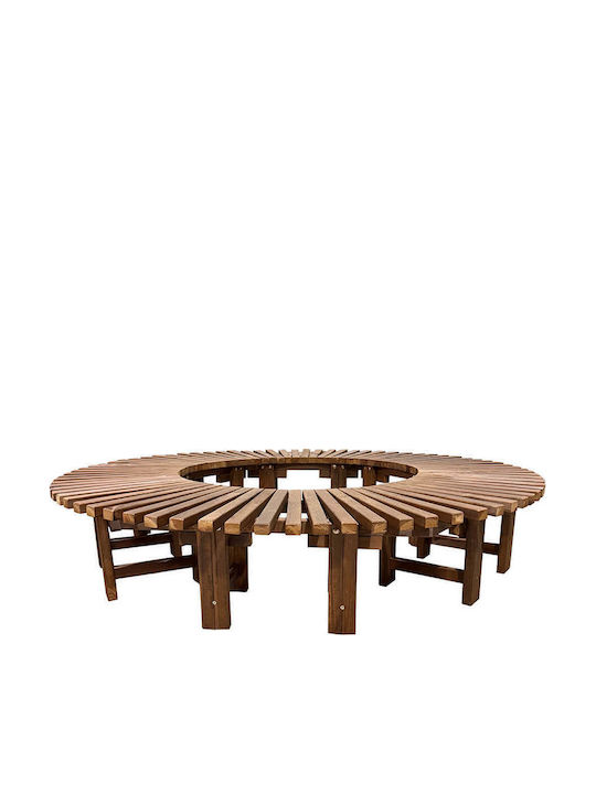 Bank Außenbereich Holz 210x210cm