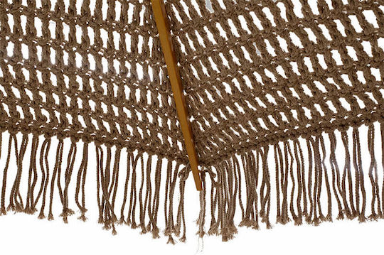 Professioneller Rundschreiben Holzgarten- und Terrassen-Sonnenschirm Beige Φ2.5m