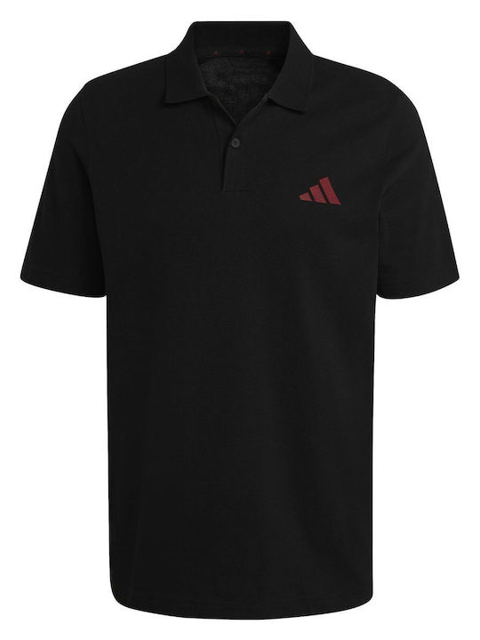 Shirt M Polo Short Sleeve Black Blouse