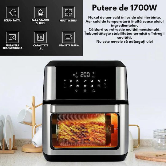 Air Fryer 12lt Μαύρο DB-0049